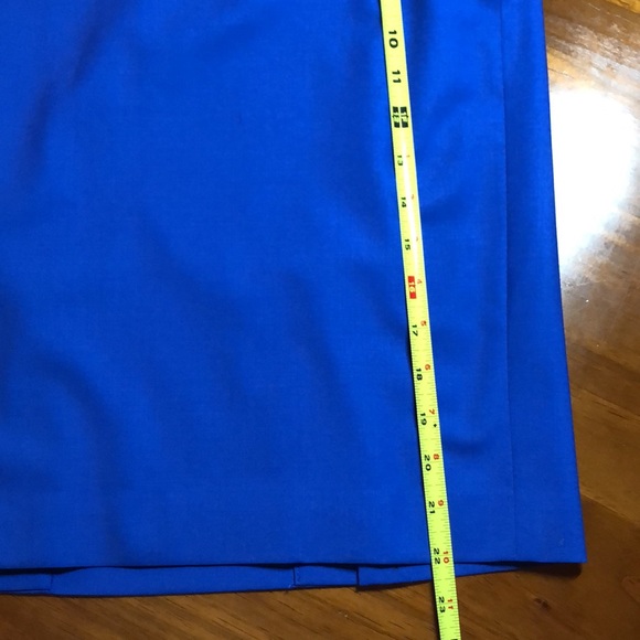 Banana Republic Cobalt / Royal Blue Pencil Skirt - Picture 9 of 12